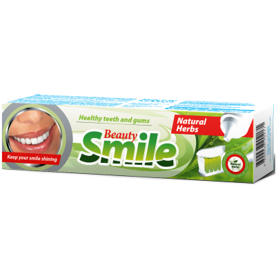 Smile Beauty toothpaste NATURAL HERBS 100 ml