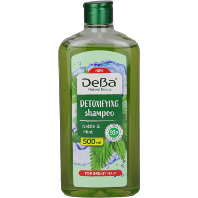DeBa šampon Detoxifying Nettle & Mint 500 ml