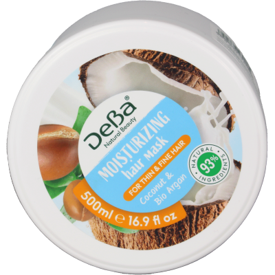 DeBa maska Moisturizing Coconut & Bio Argan 500 ml