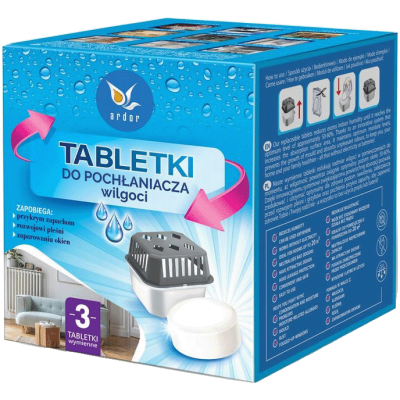 ARDOR moisture absorber tablets 3x450 g