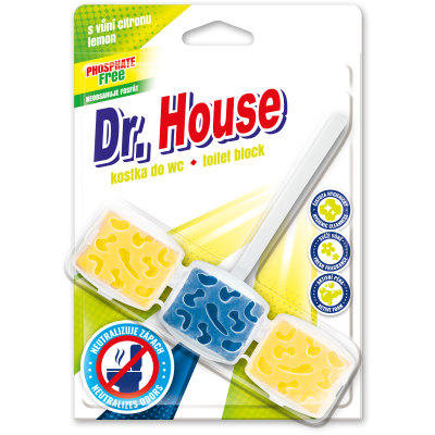Dr. House Tri-force blistr s vůní citronů 45 g