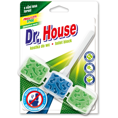Dr. House Tri-force blister with forest scent 45 g