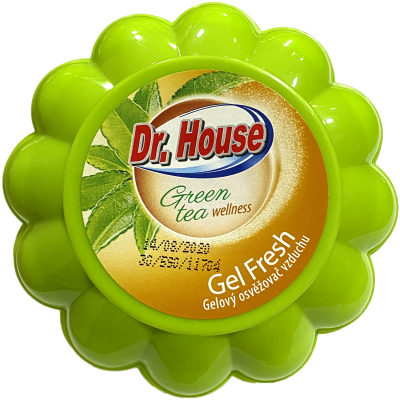 Dr. House gelový osvěžovač vzduchu - vůně zelený čaj 150 g