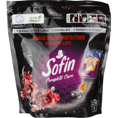 SOFIN gelové kapsle na praní černého prádla 24 ks