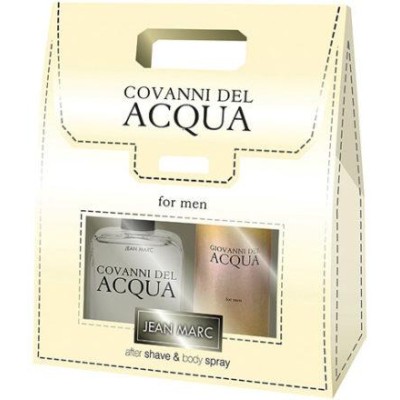 JM men's set Covanni del Acqua aftershave and deo