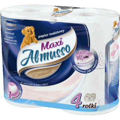 Almusso toaletní papír MAXI 4 ks