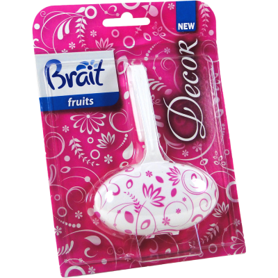 Brait Decor blister for toilet - fruit scent 40 g