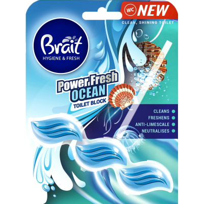 Brait Power Fresh toilet cube - sea scent 39 g