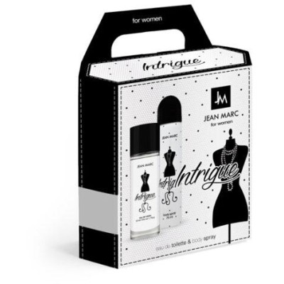 JM ladies set edt and deo Intrigue