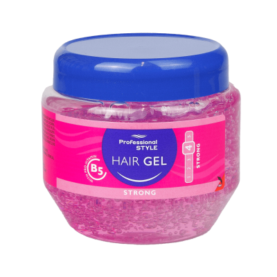 Hair Gel Professional strong (pink) 225 ml