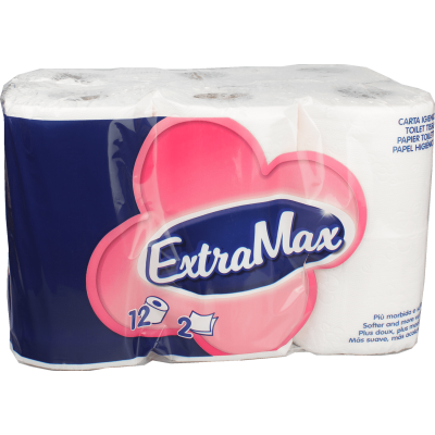 EXTRA Max toaletný papier 2 vrstvy 12 ks