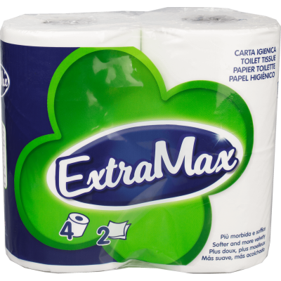 EXTRA Max VERDE toaletní papír 2 vrstvý 4 ks