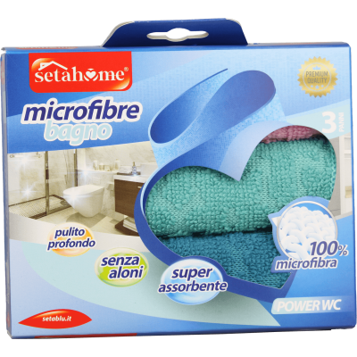 Setahome micro wipes for bathrooms 3 pcs