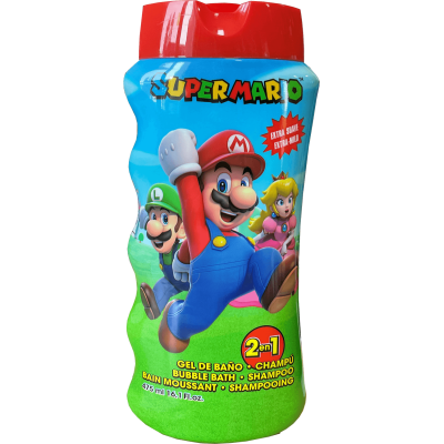 Super Mario 2in1 shampoo and bath foam 475 ml