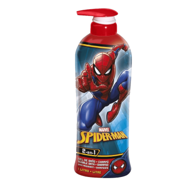 Spiderman 2v1 šampón a pena do kúpeľa 1 l