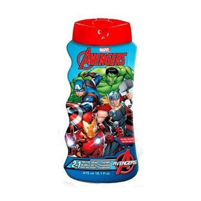 Avengers 2v1 šampón a pena do kúpeľa 475 ml