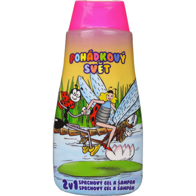 Fairytale World Shower Gel + Shampoo Ferda Ant and Miss Ladybug 500 ml