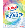 Prací prášok Dr. House je určený na namáčanie, predpieranie a pranie všetkých druhov tkanín a hodvábu. Je použiteľný pri všetkých teplotách, ale najúčinnejší je pri praní bavlny a ľanu pri vyšších teplotách.