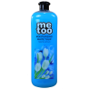 A 1 litre pack of Me Too liquid soap with a white tulip scent. It is intended for everyday use. It gives a feeling of cleanliness and freshness.