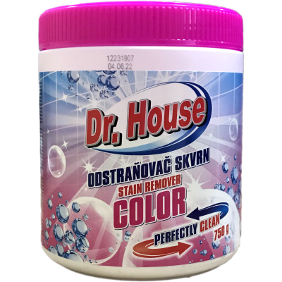 Dr. House odstraňovač skvrn sypký Color 750 g