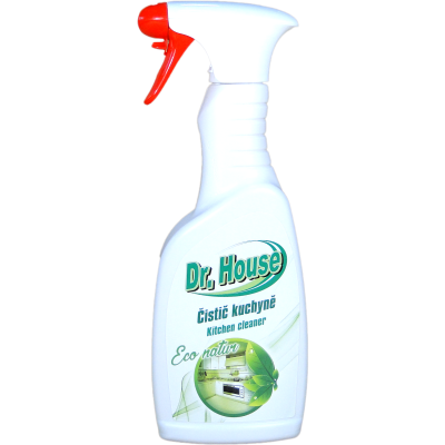 Dr. House Eco natur čistič na kuchyně v rozprašovači 500 ml