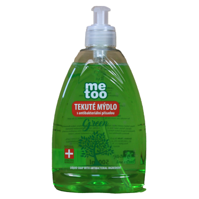 Me too tekuté mydlo s antibakteriálnou prísadou zelené 500 ml