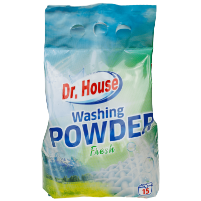 Dr. House prací prášek Fresh 1,5 kg (15PD)