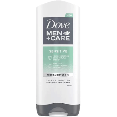 Dove men sprchový gel Sensitive 250 ml
