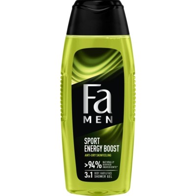 Fa men hair gel 3in1 Sport energy boost 400 ml