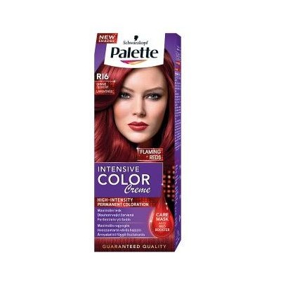 Paleta farieb na vlasy RI6 ohnivo červená 50+50