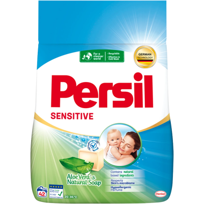 Persil washing powder Sensitive 2,52 kg