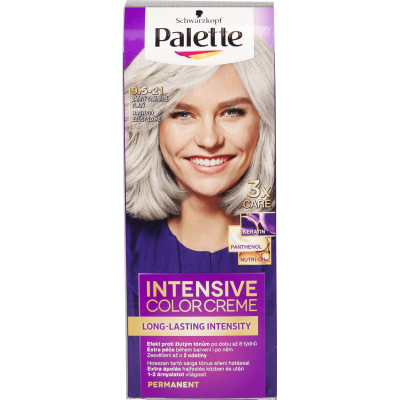 Barva na vlasy Palette 9.5-21 zářivě stříbřitě plavý 50+50
