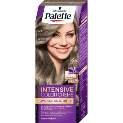 Barva na vlasy Palette 8-21 světlý popelavě plavý 50+50