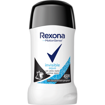 Rexona deo stick Invisible aqua 40 ml