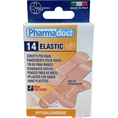 Pharmadoct elastic patch 14 pcs
