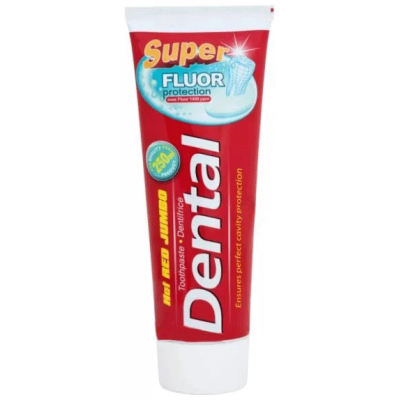 Dental JUMBO zubní pasta Super fluor 250 ml