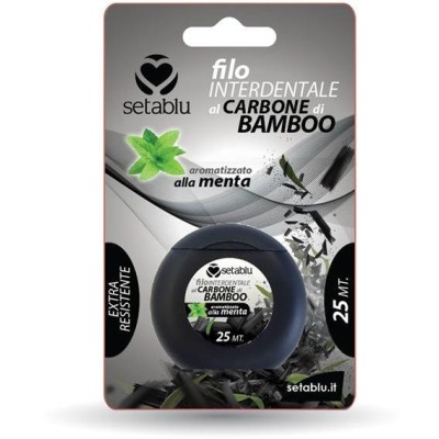 Dental floss Mint and Carbone 25 m