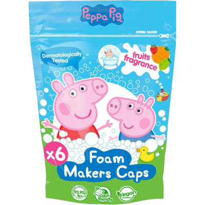 Peppa pig magic bath capsules (fruit mix) 6x20 g