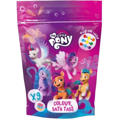 My Little Pony colourful bath capsules (fruit mix) 9x16 g